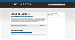 Desktop Screenshot of flotilla-aerea.com