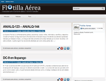 Tablet Screenshot of flotilla-aerea.com